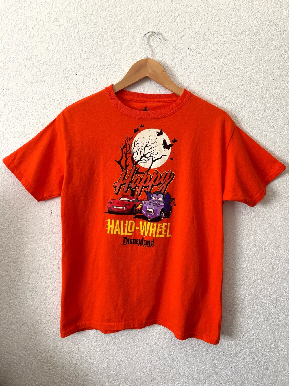 Disney Disneyland Resort Halloween T-Shirt Lightning McQueen Unisex Youth XL